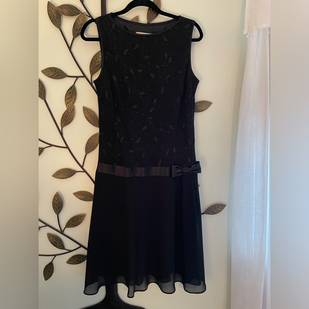 Evan-Picome Black Dress